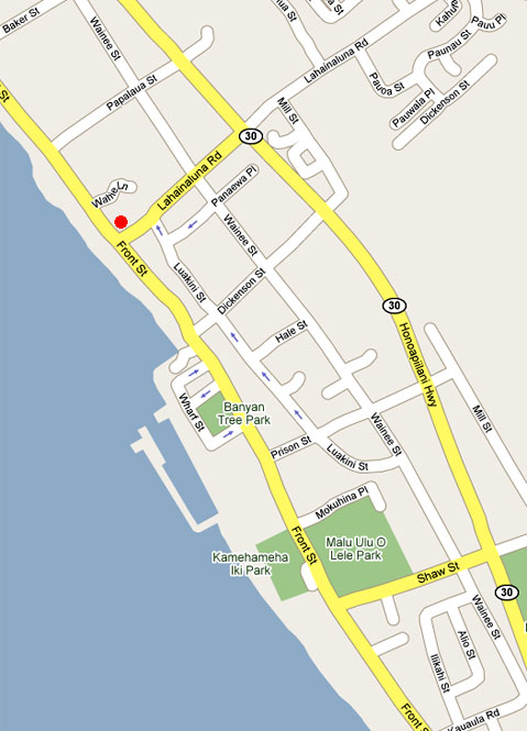 Map to Sargent's Fine Jewelry & Sargent's Fine Art