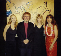Lara Smith, owner Dick Sargent, VP Kim Smith, Mimi Stuart
