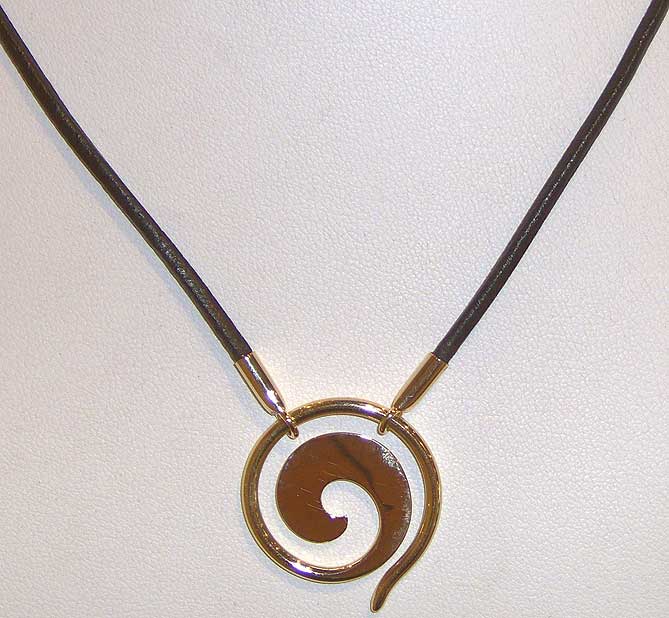 Maui Wave Necklace by Carl Grundy